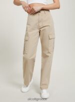 είδη ένδυσης Alcott twill cargo παντελόνι bk1 μαύρο γυναίκες RRJDJ4398 - Image 3