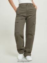 είδη ένδυσης Alcott twill cargo παντελόνι bk1 μαύρο γυναίκες RRJDJ4314 - Image 4