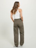είδη ένδυσης Alcott twill cargo παντελόνι bk1 μαύρο γυναίκες RRJDJ4314 - Image 6