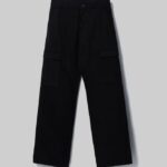 είδη ένδυσης Alcott twill cargo παντελόνι bk1 μαύρο γυναίκες RRJDJ4331