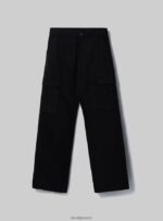 είδη ένδυσης Alcott twill cargo παντελόνι bk1 μαύρο γυναίκες RRJDJ4331