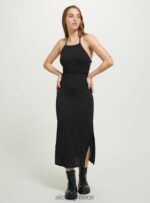 είδη ένδυσης Alcott vestito lace up con scollo sul πίσω μαύρος γυναίκες RRJDJ463 - Image 3