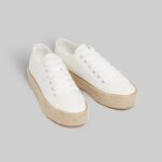 παπούτσια Alcott sneakers με σόλα raffia wh2 λευκό γυναίκες RRJDJ4383